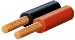 Somogyi Elektronic SAL KL 1 hangszóróvezeték, piros-fekete, 2 x 1 mm2, 0, 1 mm elemi szál, 100 m/ tekercs, KL_1 (KL_1)