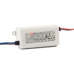 MEAN WELL 12W APV-12-24 LED tápegység 24VDC (APV1224)