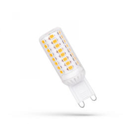 spectrumLED LED G9 230V 4.2W WW SMD 5 YEARS PREMIUM SPECTRUM LED Fényforrás, WOJ14436_4_5W SpectrumLED (WOJ14436_4_5W)
