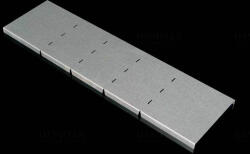 KOPOS 90°-os süllyedő idom fedél 100x35mm kábeltálcához, horganyzott, VKO 90X35X100_S (KOPVKO90X35X100S)