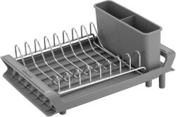 Horecano HOME-Стелаж за чинии регулируем СИВ 27.9/47.4x20xh11.5cm (100342-HF014-G) (0185199)