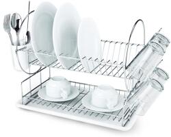 Horecano G-Сушилник за чинии 2ет. ПРОЗРАЧЕН 23.5x42xh36cm (71021S-1-T) (0185115)