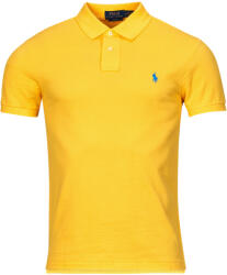 Ralph Lauren Tricou Polo mânecă scurtă Bărbați POLO AJUSTE SLIM FIT EN COTON BASIC MESH Polo Ralph Lauren galben EU S