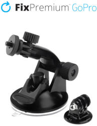 FixPremium - Titularul pentru GoPro cu ventuză, negru