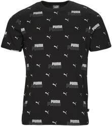 PUMA Tricouri mânecă scurtă Bărbați ESS+ LOGO POWER AOP Puma Negru US S