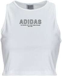 adidas Tricouri mânecă scurtă Femei Crop Top WHITE adidas Alb EU L