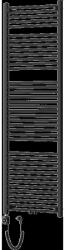 Mexen Mars radiator electric 1800 x 600 mm, 900 W, negru - W110-1800-600-6900-70 (W110-1800-600-6900-70)