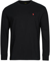 Ralph Lauren Tricouri cu mânecă lungă Bărbați K224SC08-LSCNCLSM5-LONG SLEEVE-T-SHIRT Polo Ralph Lauren Negru EU XXL