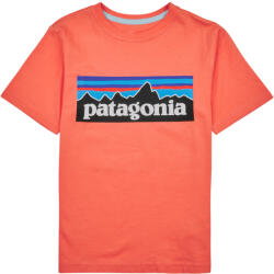 Patagonia Tricouri mânecă scurtă Fete BOYS LOGO T-SHIRT Patagonia portocaliu EU M