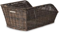 Basil hátsó kosár Cento Rattan Look, fix rögzítéssel, sötétbarna (BA20007)