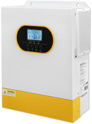 Qoltec 3, 5 kW Off grid hybrid szolár inverter. MPPT, 24 V. 100 A, BMS. Tiszta szinusz. 53870 (53870)