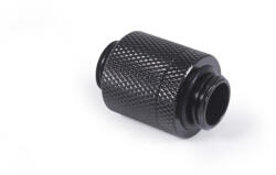 Alphacool ES D toldó 20mm G1/4 külső menetes - matt fekete (17579)