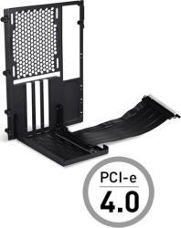 Lian Li O11D-1X-4 Mini Riser Card + PCI-Slot-Blende - PCIe 4.0, fekete (O11DMINI-1X-4)