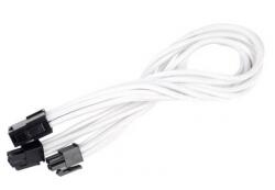 SilverStone 8-Pin EPS - 4+4-Pin ATX/EPS hosszabbító - 300mm fehér