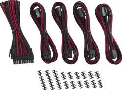 CableMod Classic ModMesh kábel hosszabbító készlet - 8+8 sorozat - fekete/piros (CM-CAB-CKIT-N88KKR-R)