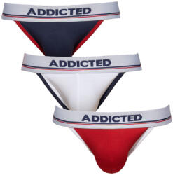 ADDICTED 3PACK sporturi pentru bărbați Addicted multicolor (AD1010P-3COL) L (179872)