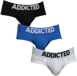 ADDICTED 3PACK chiloți pentru bărbați Addicted multicolor (AD420P-3COL) XL (179871)