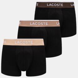 Lacoste boxeralsó 3 db fekete, férfi - barna XXL