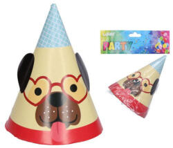 Wiky Party kalap kutyás 15cm 6db (039234)