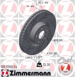 ZIMMERMANN Disc frana ZIMMERMANN BLACK Z 100.3360. 54 (100.3360.54)