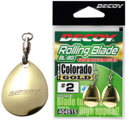 Decoy BL-8G Rolling Blade - #3 Colorado Gold - villantó penge forgókapoccsal