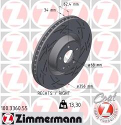 ZIMMERMANN Disc frana ZIMMERMANN BLACK Z 100.3360. 55 (100.3360.55)