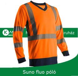 Coverguard Suna jól láthatósági hosszú ujjú póló (7SUNOXL)