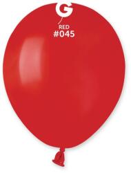 Gemar Pasztell piros lufi 13 cm 100 db