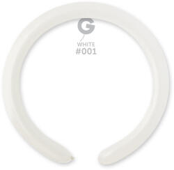 Gemar Fehér formázható lufi 100 db