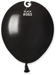 Gemar Fekete metál lufi 13 cm 100 db