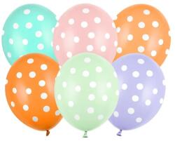PartyDeco Pöttyös lufi - színes