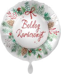 Premioloon Fólia lufi - Boldog Karácsonyt 43 cm