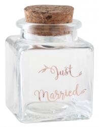 Santex Üvegecske parafa dugóval - Just Married