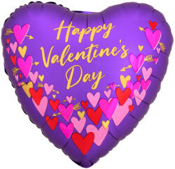 Amscan Fólia lufi szatén - Happy Valentines Day Luxe