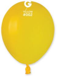 Gemar Pasztell sárga lufi 13 cm 100 db
