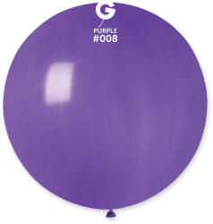 Gemar Gömb pasztell lufi 80 cm - lila 25 db