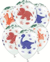 PartyDeco Lufi - Dinoszauruszok 30 cm 50 db