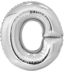 Amscan O betű fólia lufi 86 cm - ezüst