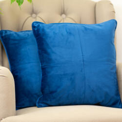 Hiko Set 2 perne decorative cu fata detasabila, Hiko COMFY catifea albastru royal (100003916)