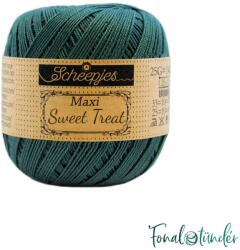 Scheepjes Maxi Sweet Treat 244 Spruce - fenyőzöld pamut fonal