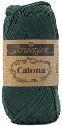 Scheepjes Catona 525 Fir - fenyőzöld pamut fonal