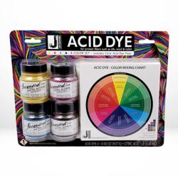Jacquard Acid dye set - 4 színű - textil festék készlet