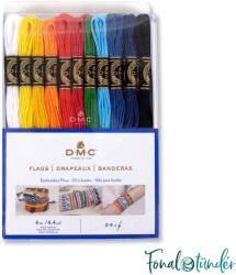 DMC Mouline - Flags - hímzőfonal csomag - 24db