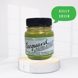 Jacquard Acid dye - 627 Kelly Green - fűzöld textil festék