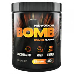 7Nutrition BOMB Pre-Workout - Brutális Bedurranás & Fokozott Koncentrálóképesség - Bombasztikus Edzés Előtti Formula - 480g - 7Nutrition