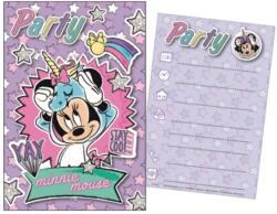  Disney Minnie Party Meghívó (ARJ018765C) - szukits