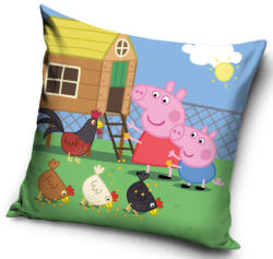  Peppa malac Feed párnahuzat 40x40 cm Velúr (CBX020123) - szukits