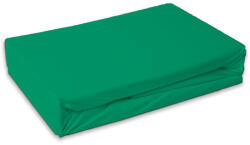 Zöld Menthol frottír gumis lepedő 180x200 cm
