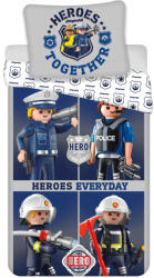  Playmobil Heroes ágyneműhuzat 140x200 cm, 70x90 cm (JFK067978) - szukits