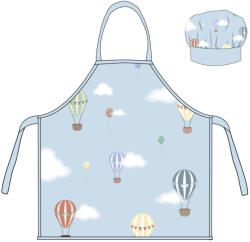  Hőlégballon Blue gyerek kötény 2 darabos szett